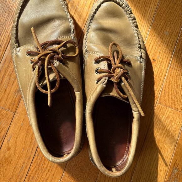 Quoddy Blucher Mocassins Mocs 9.5 Men's USA Handmade - Picture 3 of 16